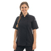 Veste de Cuisine Femme Normande Noir Made in France - MANELLI