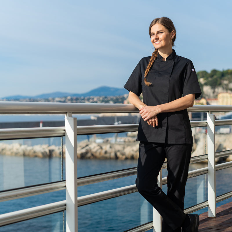 veste de cuisine femme manches longues