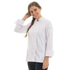 Veste de Cuisine Femme Normande Blanche Made in France - MANELLI