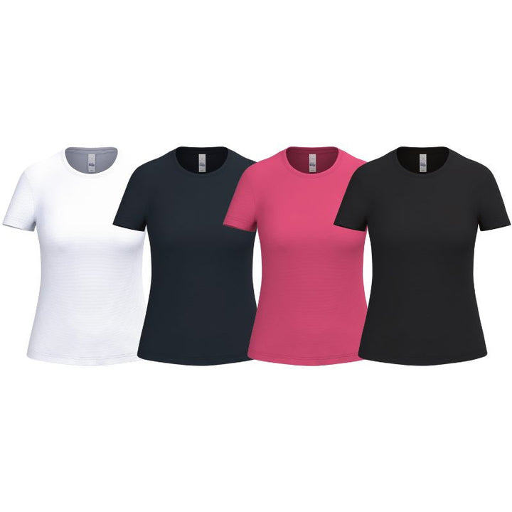 T-shirt de Travail Femme Manches courtes Mercury Respirant - IDEAL BASIC BRAND