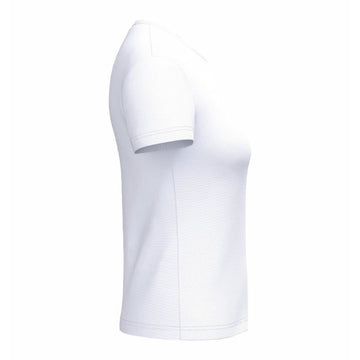 T-shirt de Travail Femme Manches courtes Mercury Respirant BLANC
