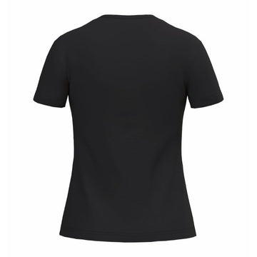 T-shirt de Travail Femme Manches courtes Mercury Respirant noir