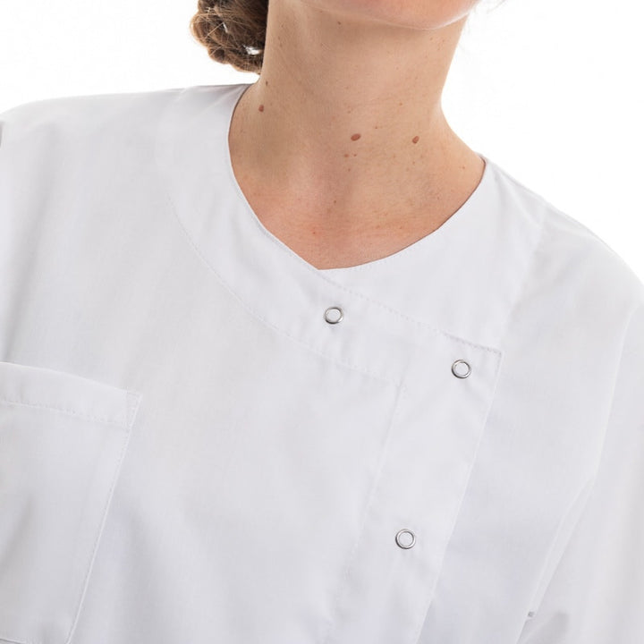 col blouse médicale femme
