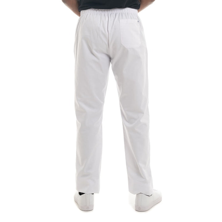 Pantalon de Travail Unisexe Armor blanc Made in France - MANELLI