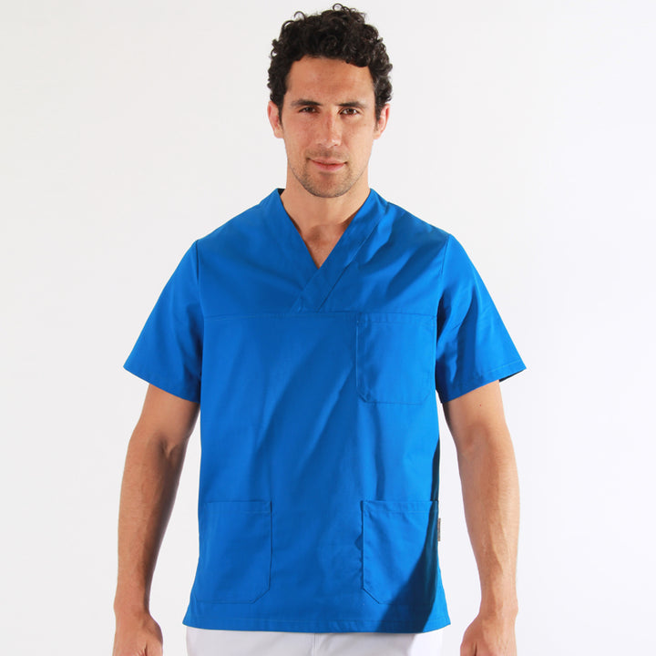 Tunique medicale bleue