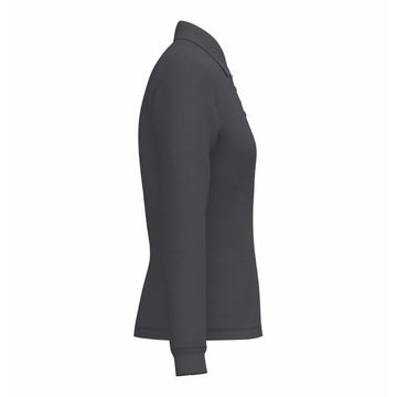 Polo de Service Piqué Femme Manches Longues gris