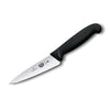 Couteau Eminceur/Cuisine Lame 12cm Noir - VICTORINOX