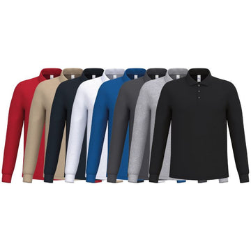 Polo de Travail Piqué Homme