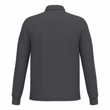 Dos Polo de Travail Piqué Homme gris 