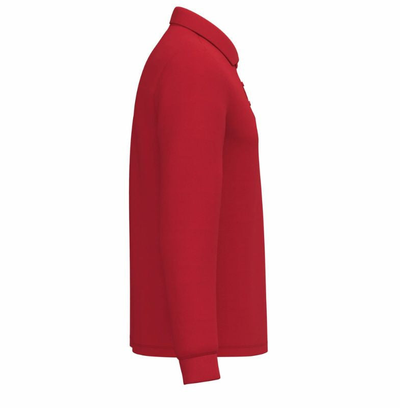 Polo de Travail Piqué Homme Rouge 