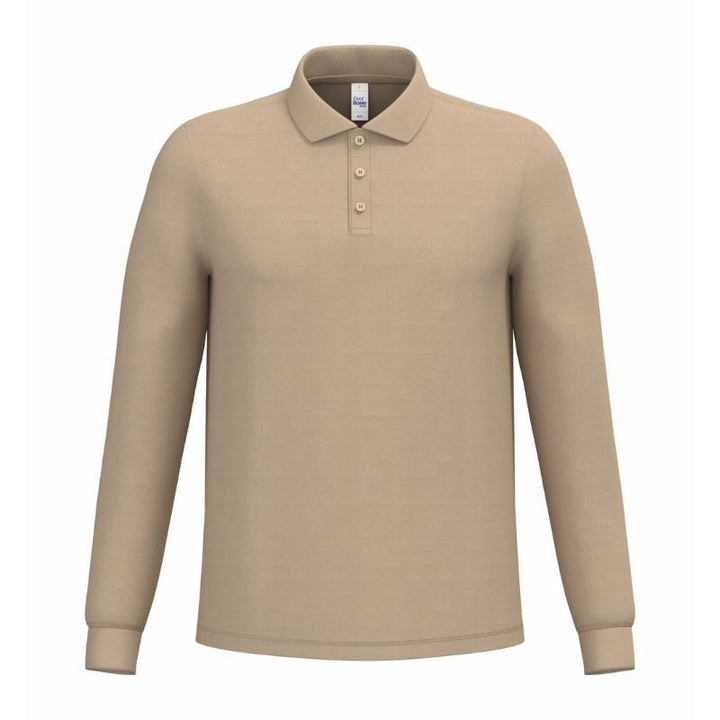 Polo de Travail Piqué Homme beige 