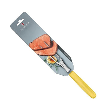 Fourchette de Chef SwissClassic 15cm Jaune/Carte - VICTORINOX