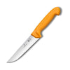 Couteau de Boucher Swibo Lame16cm Jaune - VICTORINOX