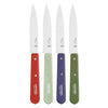 Coffret Couteaux de Cuisine 4 Office Lame Inox Manche Bois Coloris Paysage – OPINEL
