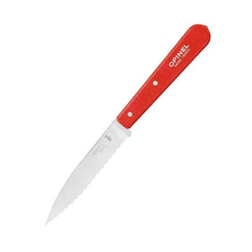 Couteau Office Cranté Rouge Lame 10 cm – OPINEL