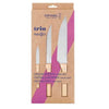 Coffret 3 Couteaux Manche Hêtre Trio Parallèle – OPINEL