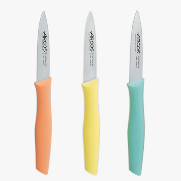 Set 3 Couteaux d'Office Colorés Gamme Nova - ARCOS
