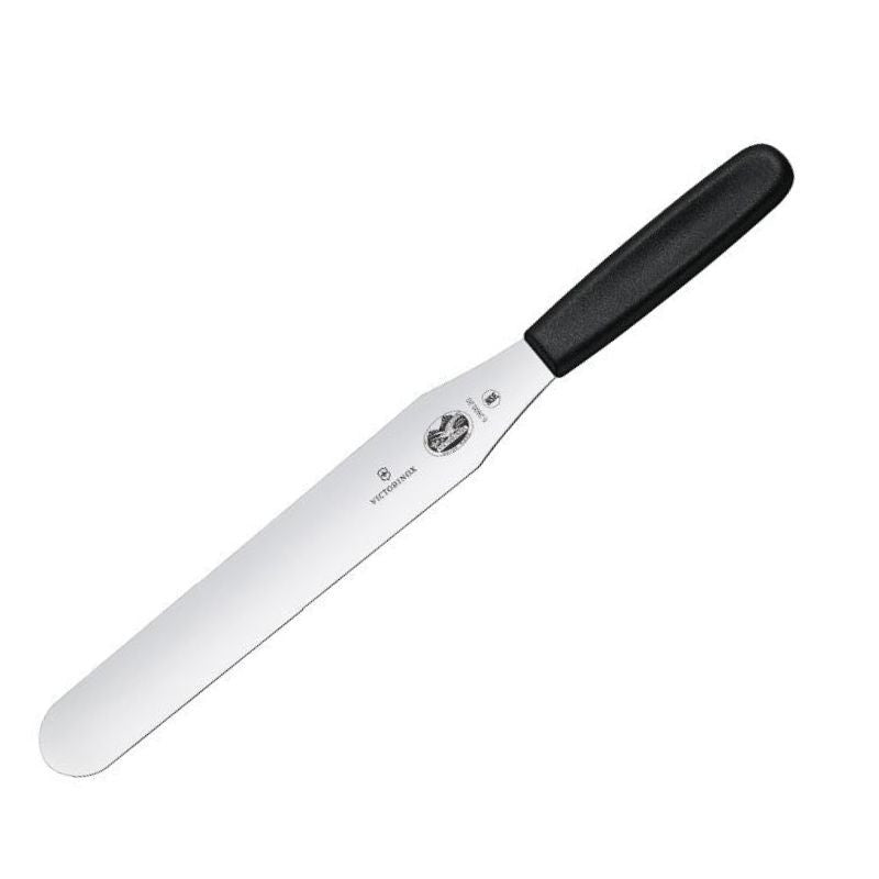 Spatule de Cuisine Lame Inox Flexible 25 cm Manche Noir - VICTORINOX
