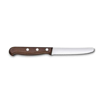 Couteau de Table/Tomates Lame Crantée 11cm Inox Manche Érable - VICTORINOX
