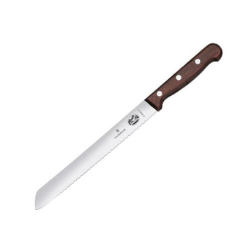 Couteau à Pain Lame Dentée 21cm Inox Manche Érable - VICTORINOX