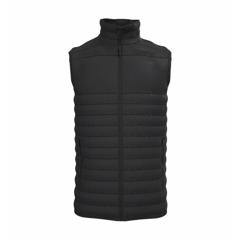 Bodywarmer Homme Matelassé Poches Multiples NOIR - IDEAL BASIC BRAND