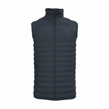 Bodywarmer Homme Matelassé Poches Multiples MARINE - IDEAL BASIC BRAND