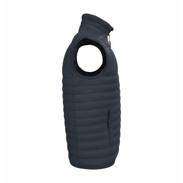 Bodywarmer Homme Matelassé Poches Multiples MARINE - IDEAL BASIC BRAND
