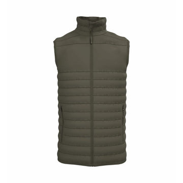 Bodywarmer Homme Matelassé Poches Multiples KAKI - IDEAL BASIC BRAND
