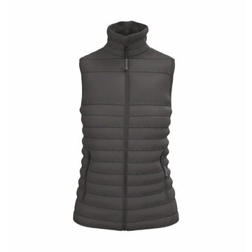 Bodywarmer Femme Matelassé Poches Multiples GRIS - IDEAL BASIC BRAND