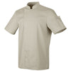 Veste de Cuisine Homme Manches Courtes Nero Beige – ROBUR