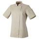 Veste de Cuisine Femme Manches Courtes Unera Beige – ROBUR