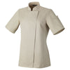 Veste de Cuisine Femme Manches Courtes Unera Beige – ROBUR