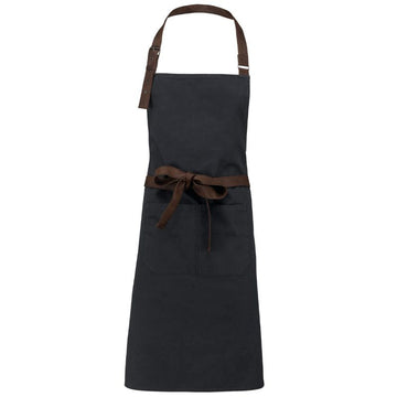 Tablier de Cuisine Coton Vintage gris - KARIBAN