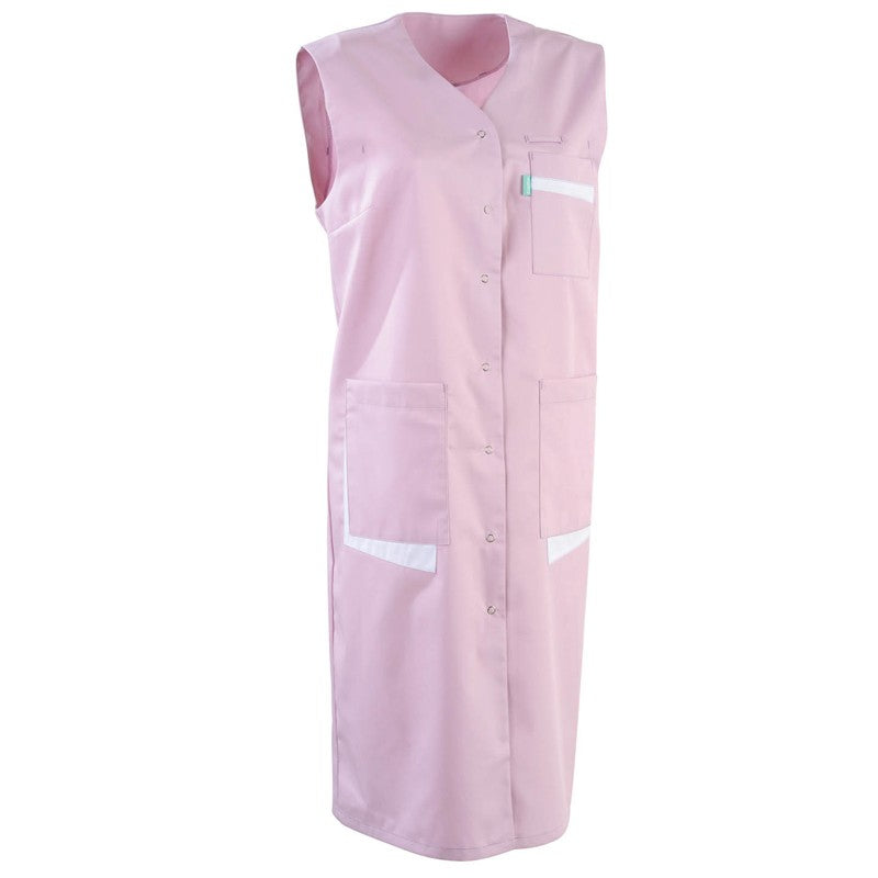 Blouse médicale longue sans manche confortables pas cher promo
