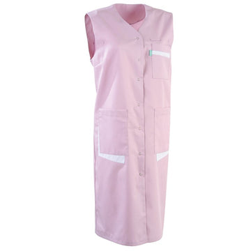 Blouse médicale longue sans manche confortables pas cher promo