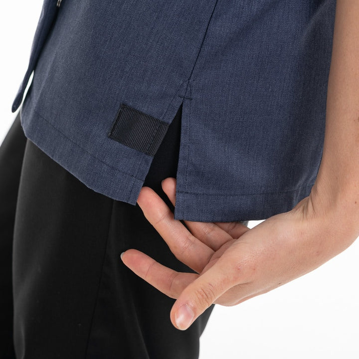 fente Veste de Cuisine Femme