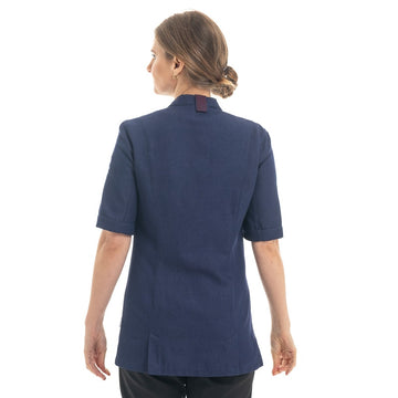 dos Veste de Cuisine Femme Fava Manches Courtes - LAFONT CUISINE