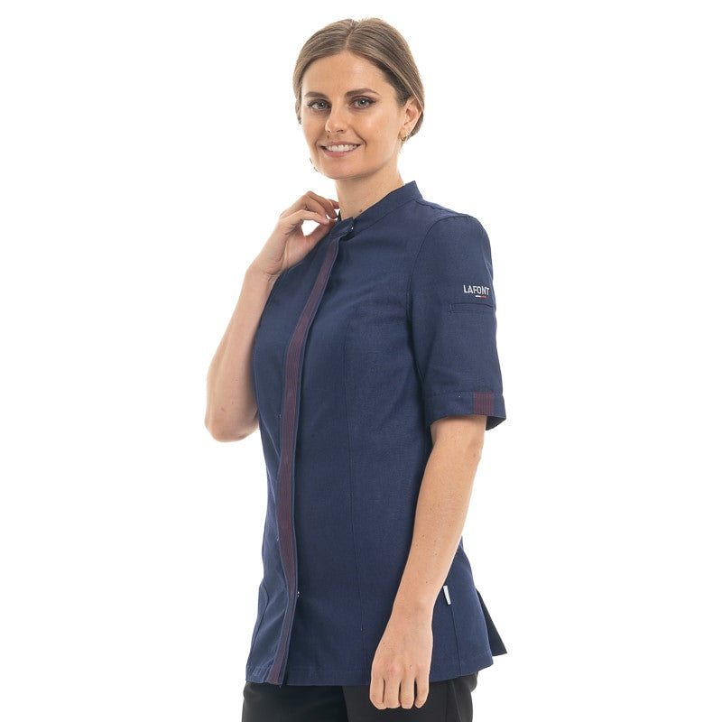 Veste de Cuisine Femme Fava Manches Courtes - LAFONT CUISINE