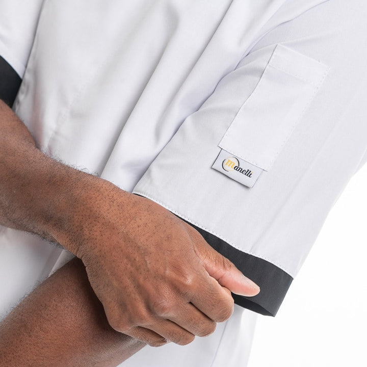 manche veste de cuisine homme mc