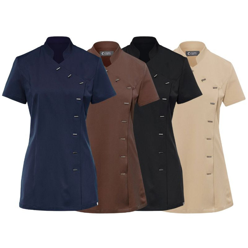 Blouse Esthéticienne Femme Manches Courtes - CLINIC DRESS