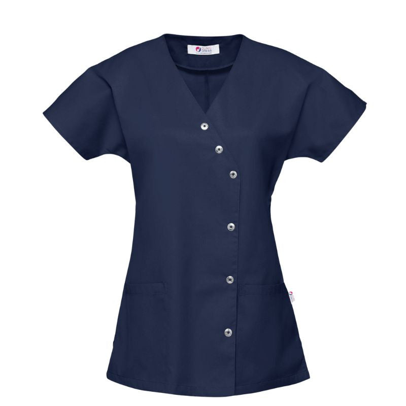 Blouse Médicale Femme Manches Courtes Beauté – CLINIC DRESS