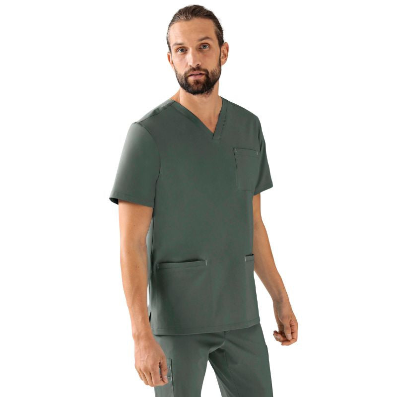 Tunique Médicale Homme Manches Courtes Kaere - CLINIC DRESS