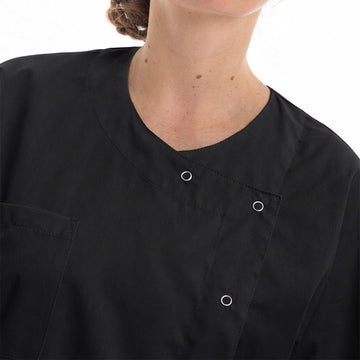 Blouse Médicale Femme Nicea Noir Made in France - MANELLI - 7