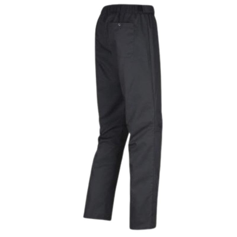 Dos Pantalon de Cuisine Unisexe Noir Sarenal - ROBUR