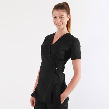 Blouse estheticienne noire