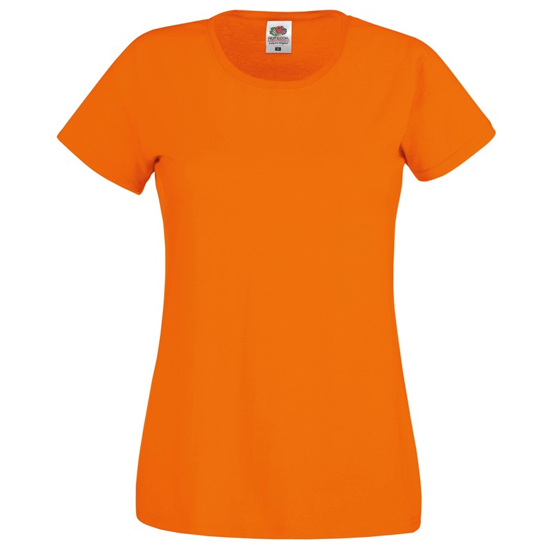 tee shirt femme orange Toptex chez Manelli