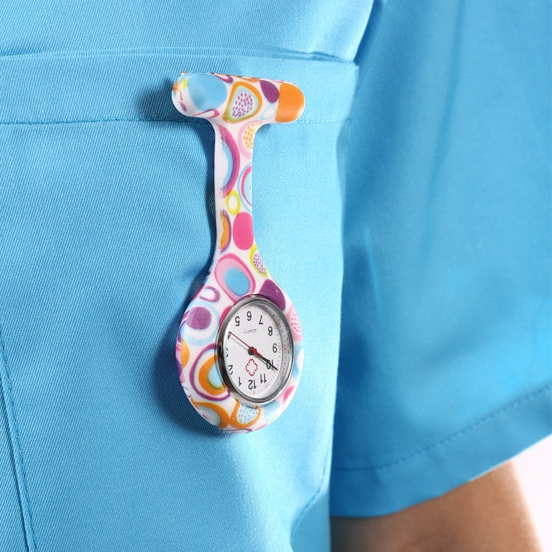 Montre infirmière multicolor