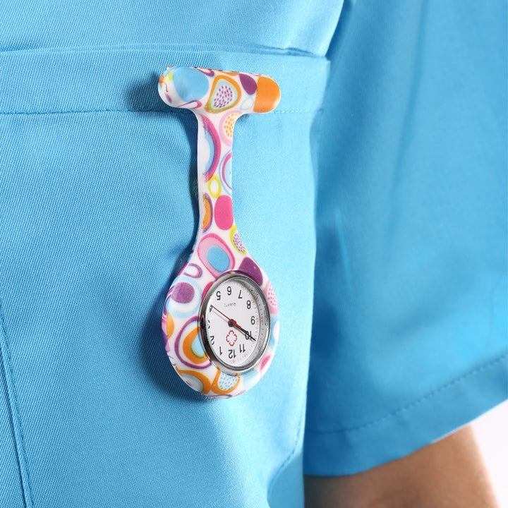 Montre infirmière multicolor