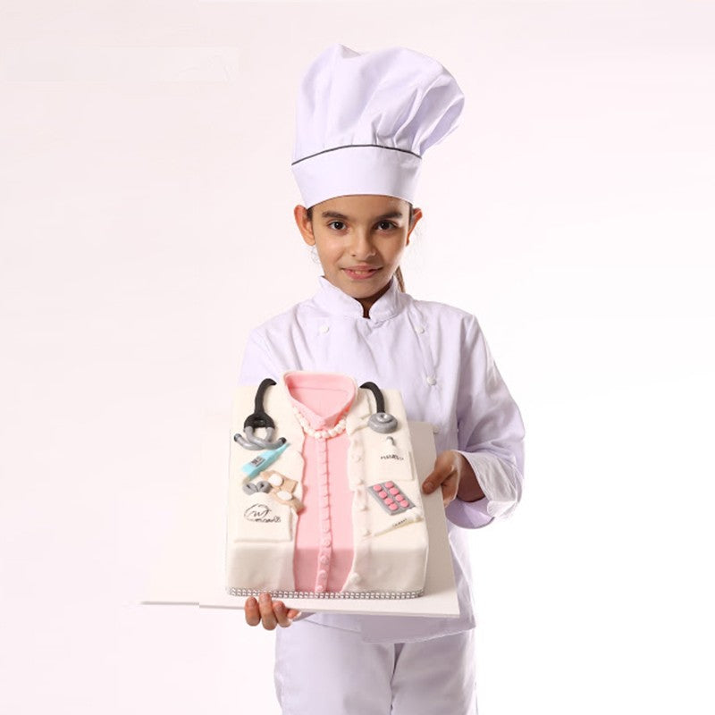 Veste de cuisine enfant blanche