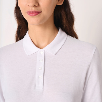 col polo de travail femme 